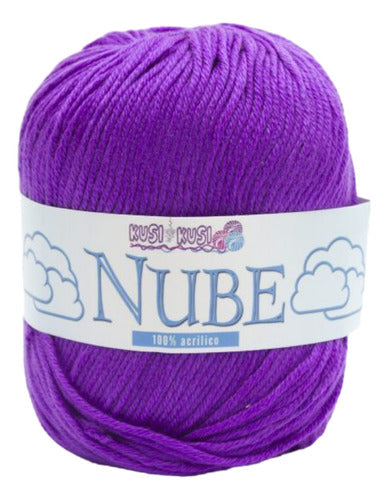 Lana Nube Acrilica Madeja De 50 Gramos 125 Metros