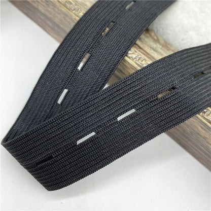Elastico Resorte Con Ojal Ancho 2.0cm X 10 Metros