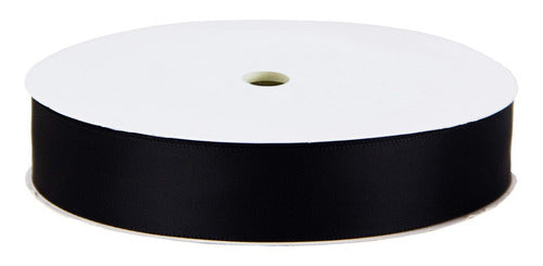 Rollo De Cinta Satin Doble Raso Para Moños 40mm X 28 Metros