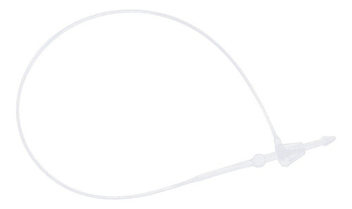 Etiquetas Precinto Plastiflechas 180mm Tipo Candado X1000und Blanco