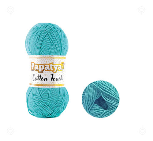 Lana Papatya Cotton Touch Algodon Tejido Ovillo 50g X 150mt