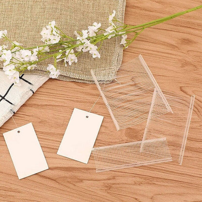 Plastiflechas 20mm Liviano Trasparente Caja 5000 Und