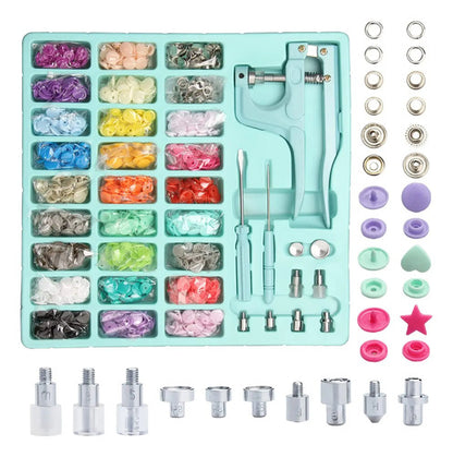 Broches Plásticos De Presión T5 Kit 300 Juegos Con Alicate