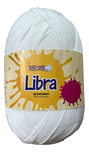 Madeja Lana Libra De Felicidad Acrílica 454 Gr Unidad X 942 Metros