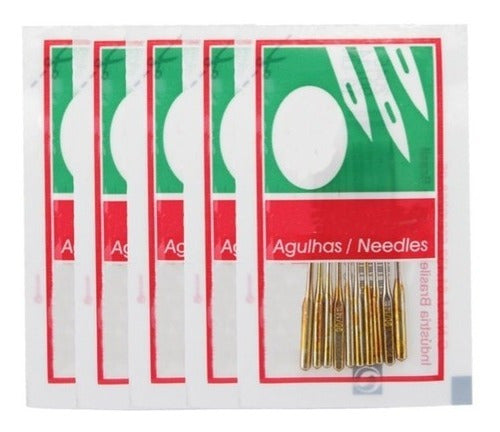 Agujas Para Maquina De Coser Familar Todos Los Tamaños Plateado