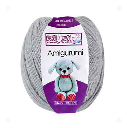 Madeja De Lana Amigurumi Algodon 100 Gramos X 180 Metros