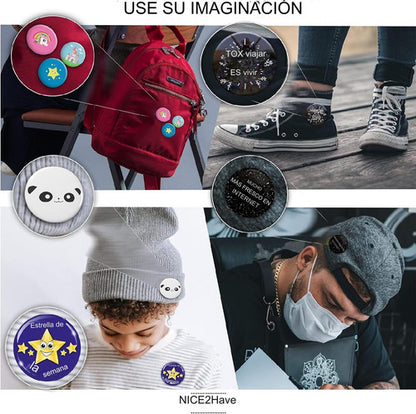 Maquina Para Hacer Botones Publicitarios