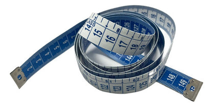 Metro Modisteria Cinta Metrica Resistente Cm Pulgadas X 12 Und