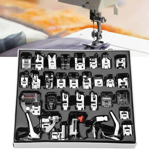 Kit Pie Prensatelas X32und Para Máquina De Coser Familiar