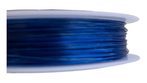Rollo Alambre Acero Color Oro 50 Metros De Cal 0.4mm. 3und
