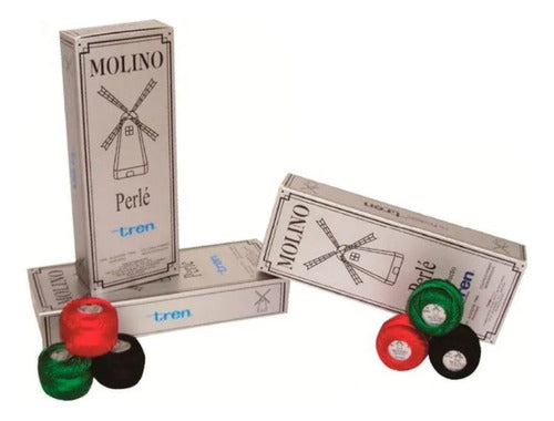 Hilo Argelino Para Bordar Perle Molino Caja Surtida X 10und