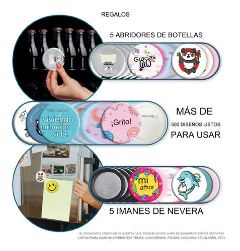 Maquina Para Hacer Botones Publicitarios