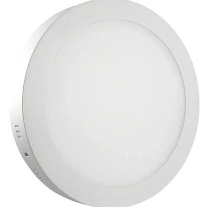 Panel Led Sobreponer Redondo 24w Certificada