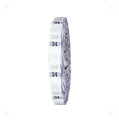 Talla Bordada Para Confeccion Ancho 12mm X 50metros