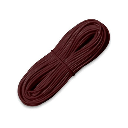 Madeja Mimbre Cordón Tubo Plástico Pvc Para Tejer X 40metros Marrón