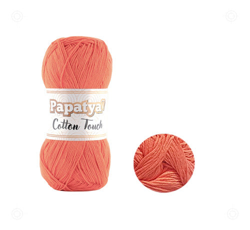 Lana Papatya Cotton Touch Algodon Tejido Ovillo 50g X 150mt