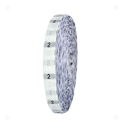 Talla Bordada Para Confeccion Ancho 12mm X 50metros