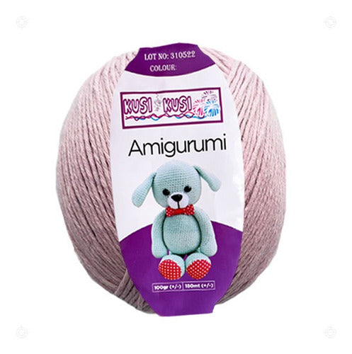 Madeja De Lana Amigurumi Algodon 100 Gramos X 180 Metros