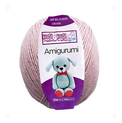Madeja De Lana Amigurumi Algodon 100 Gramos X 180 Metros