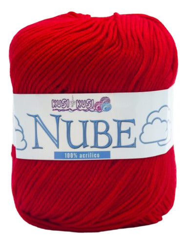 Lana Nube Acrilica Madeja De 50 Gramos 125 Metros