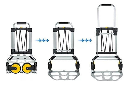 Carrito De Carga Plegable Tipo Zorra Capacidad 130 Kg