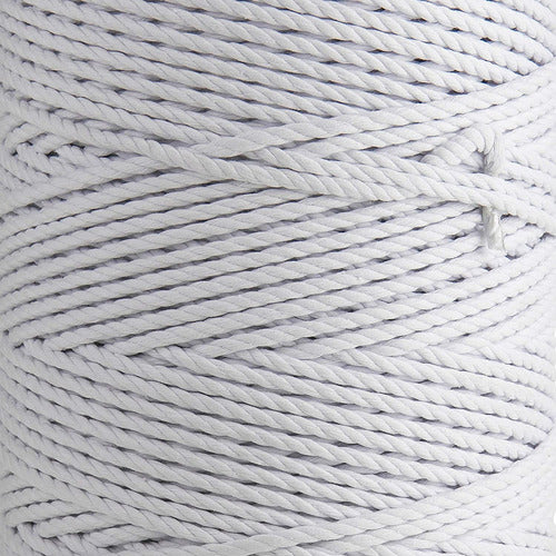 Hilo De Algodón Para Tejer Macramé 3mm X60metros