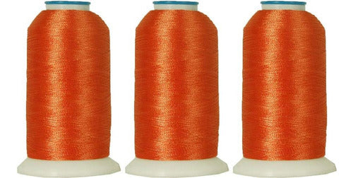 3 Hilos Para Bordar En Maquina Bordadora 2500yd