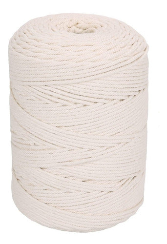 Macrame 3mm Hilo De Algodón Para Tejer X30 Metros