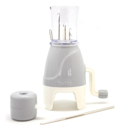 Maquina Tejedora De Cordon Lana Manual Tulip I-cord Azul claro