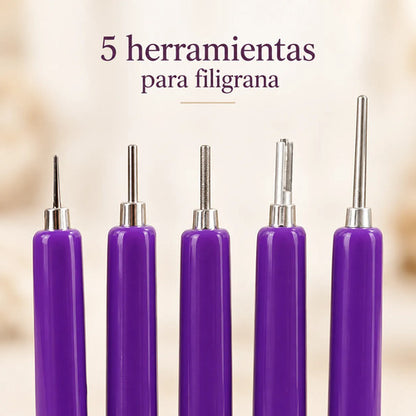 Herramienta Para Filigrana X 5 Piezas