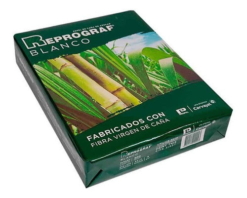 Resma De Papel Tamaño Carta Bond 500 Hojas Reprograf 75gr
