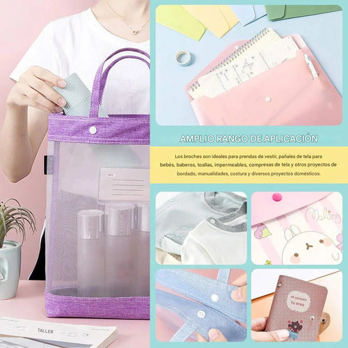 Broches Plásticos De Presión T5 Kit 300 Juegos Con Alicate