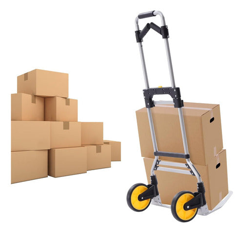 Carrito De Carga Plegable Tipo Zorra Capacidad 130 Kg