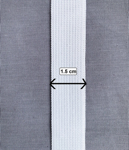 Elástico Resorte Caucho Blanco De 1,5cm X120 Metros 1 Kilo