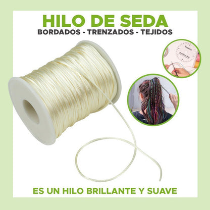 Cordon Seda 2mm Rollo X 130 Mts