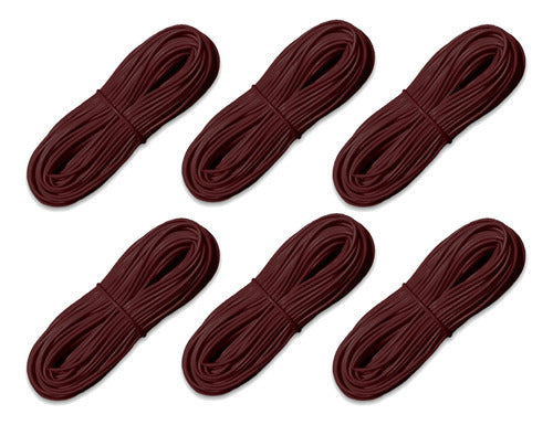 Madeja Mimbre Tubo Plastico Pvc Para Tejer 6 Und X 240m