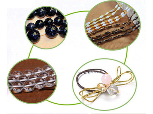 Hilo Nylon Para Bisutería Pulsera Joyeria 0.6mm Rollo X 100m