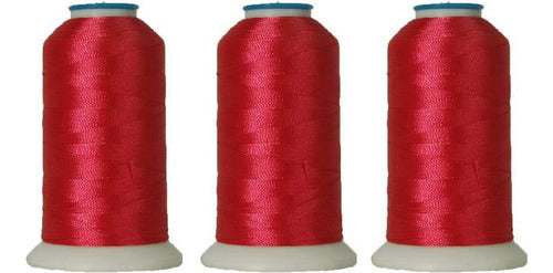 3 Hilos Para Bordar En Maquina Bordadora 2500yd