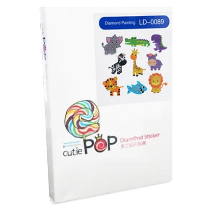 Kit Stickers Pegatinas Diamantes Cutie Pop Diamond Stickers