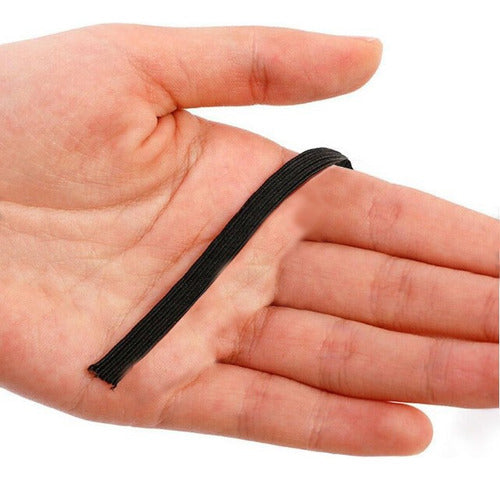 3 Unidades Elastico Resorte Caucho Trenzado 5mm X 10 Metros