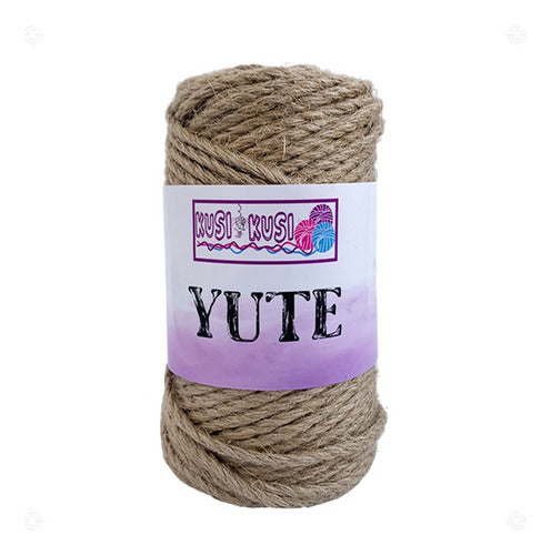Cuerda Yute Natural Resistente 4.5 Mm X 50 Mts Decoración