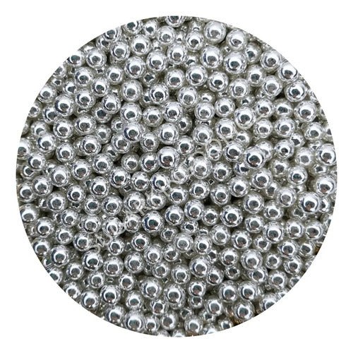 Perlas Doradas En Plastico Para Pulseras Joyeria Collares