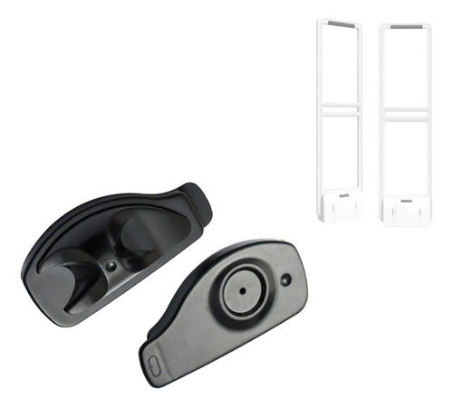 Tag Duro Antihurto Am Sistema Acustomagnetico 58khz X1000und Blanco