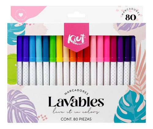 Marcadores Lavables Kiut X 80 Und Default Title