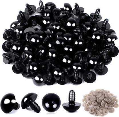 Ojos De Seguridad Amigurumi Negro 200und Manualidades