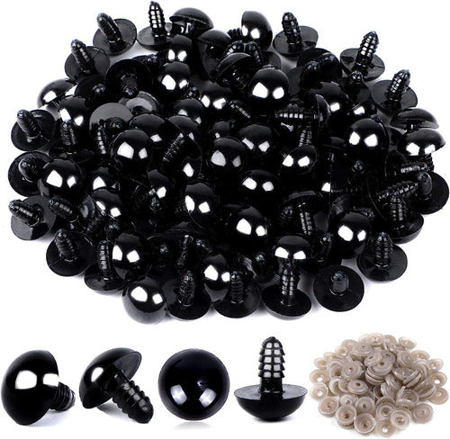 Ojos De Seguridad Amigurumi Negro 200und Manualidades