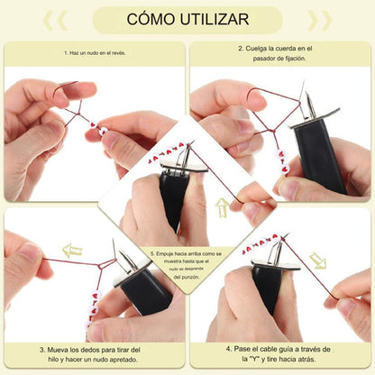 Herramienta Bisuteria Nudo De Seguridad Manillas Collares