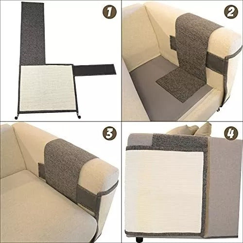 Protector De Sofá Esquinero Para Muebles Gatos