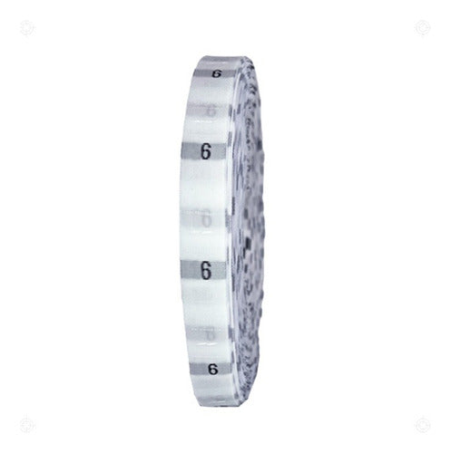 Talla Bordada Para Confeccion Ancho 12mm X 50metros