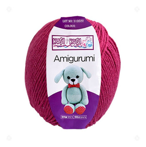 Madeja De Lana Amigurumi Algodon 100 Gramos X 180 Metros